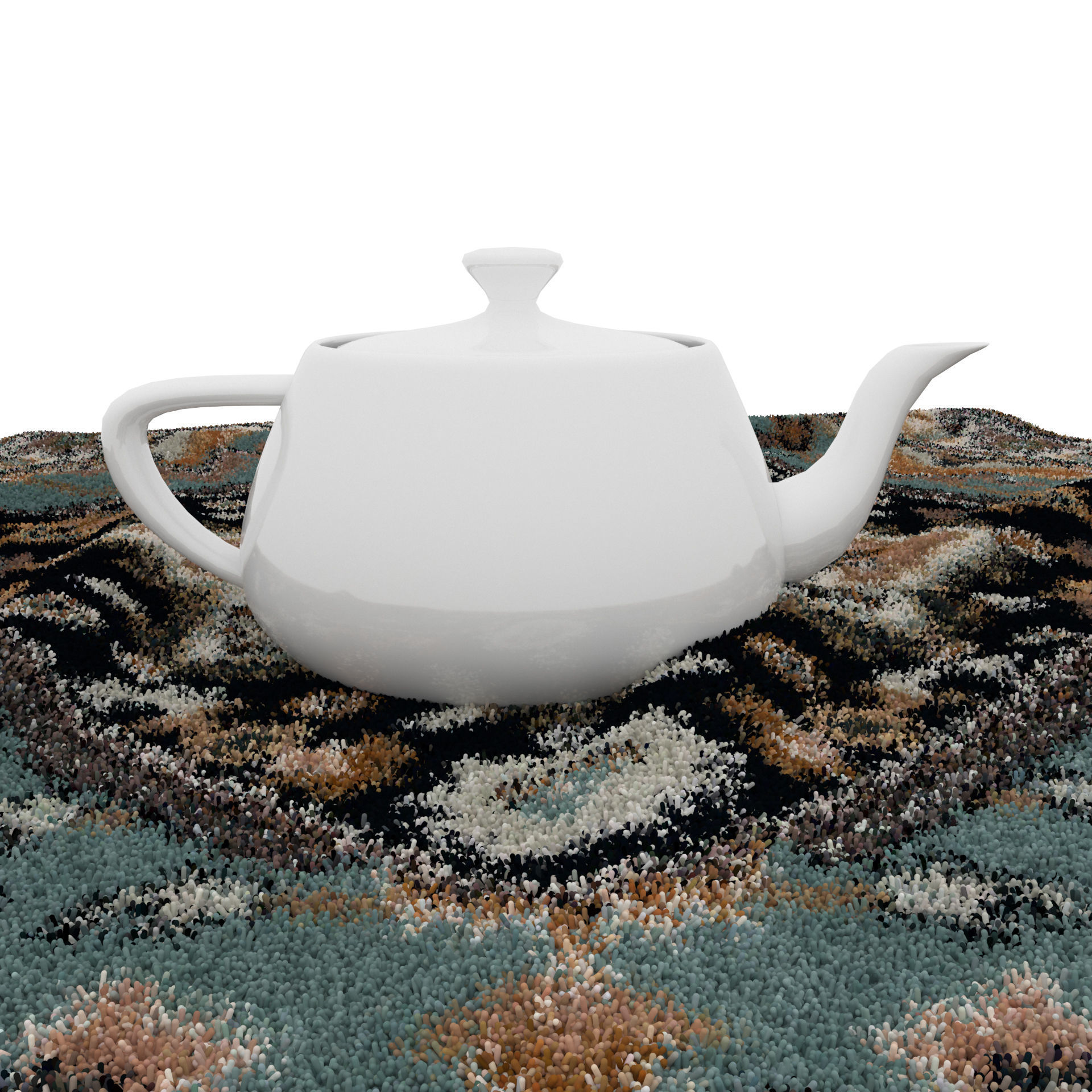 Rugs No 770 Low-poly 3D model_8