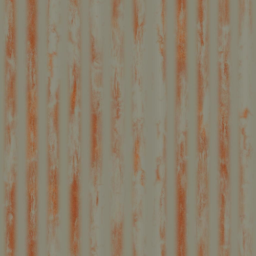 Large Brick Corner Apartment Building 3D model_17