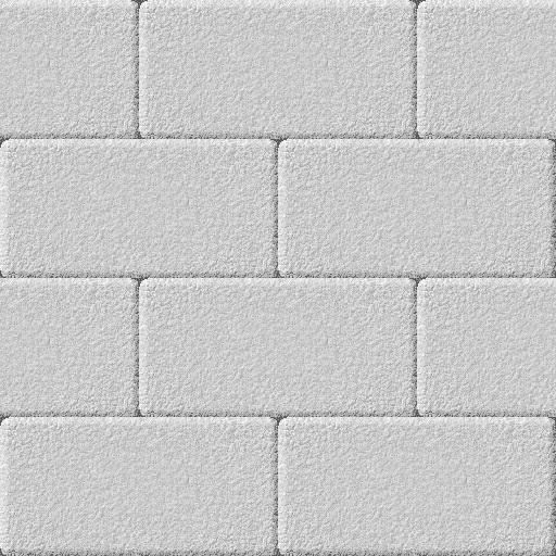 Large Brick Corner Apartment Building 3D model_32