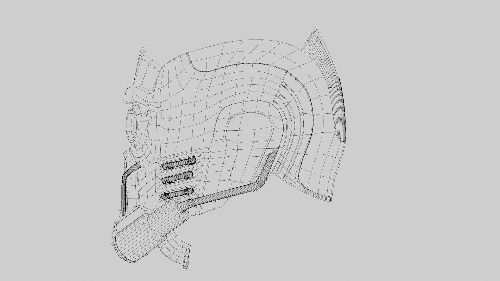 Star Lord Helmet - 3D Printing 3D print model_7