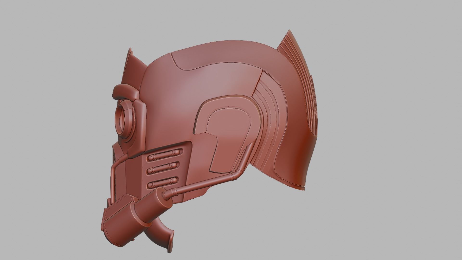 Star Lord Helmet - 3D Printing 3D print model_11