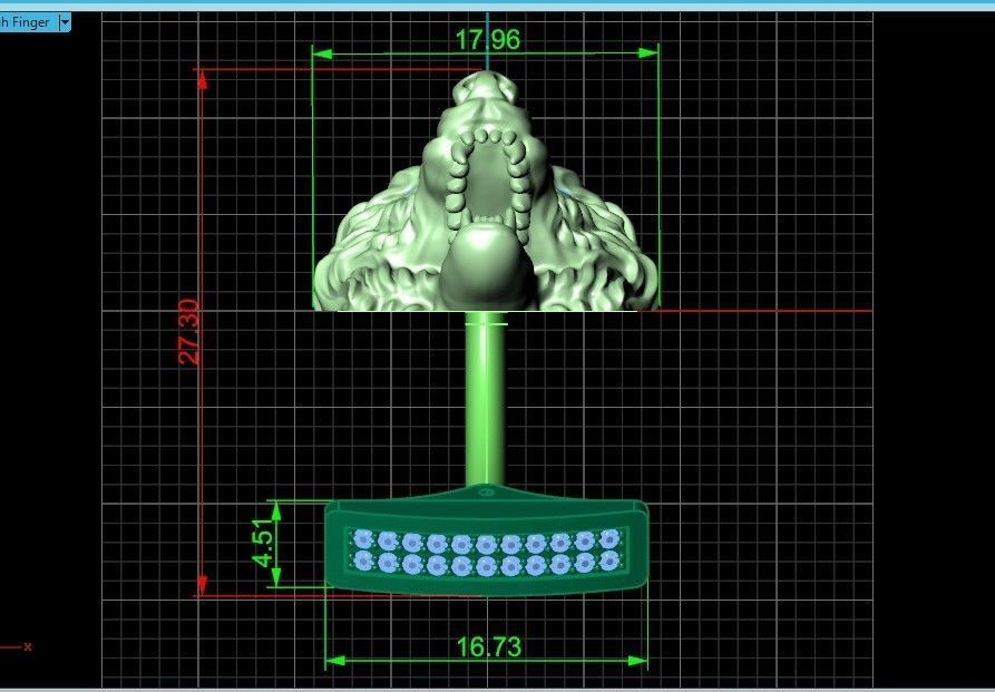 mens set ring wolf and cufflinks with stones  3D Model Collection_43