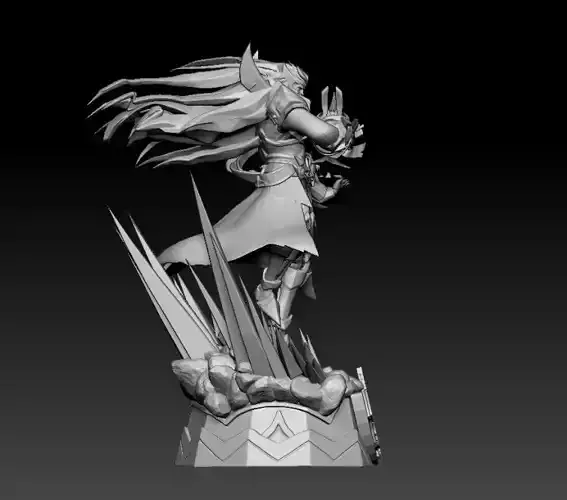 ROGER M3 MODEL FIGURE MOBILE LEGENDS BANG BANG 3D print model