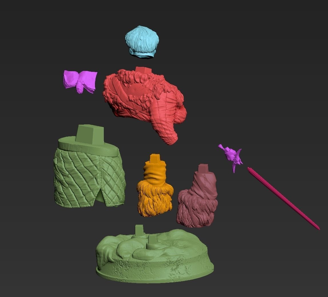 Samwell Tarly 3D print model_2