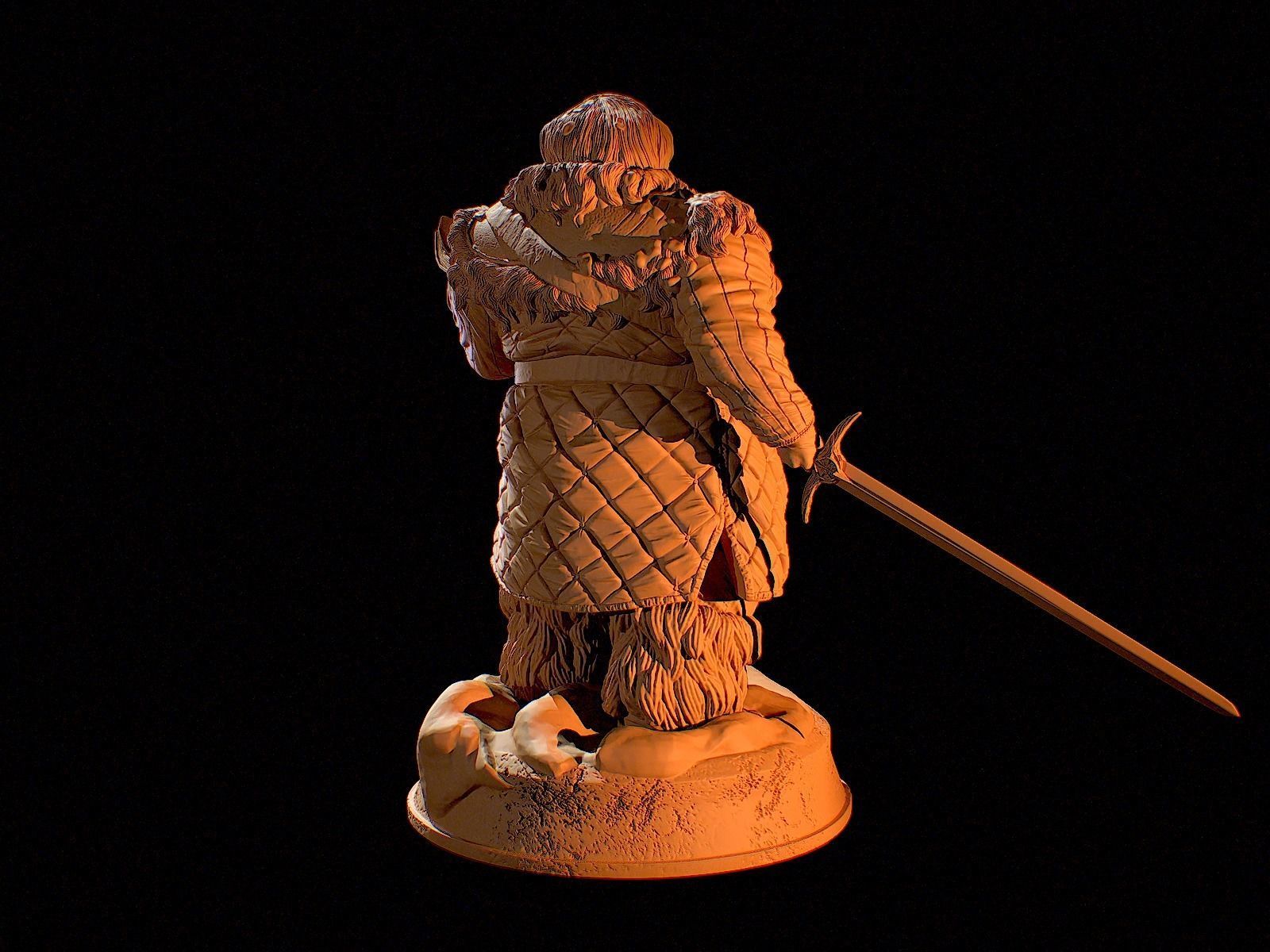 Samwell Tarly 3D print model_8