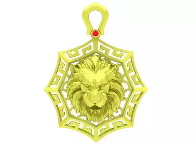Luxury Lion Pendant 4024
