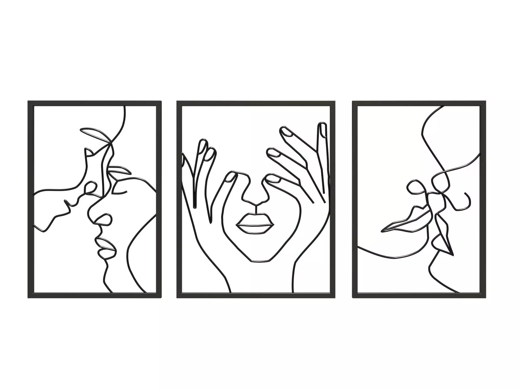 Decor on the wall Free 3D model