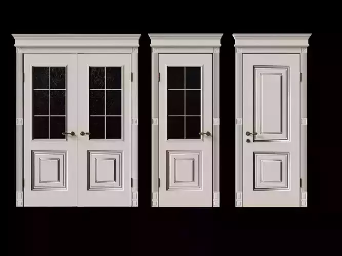 Doors classic slyle 3D model