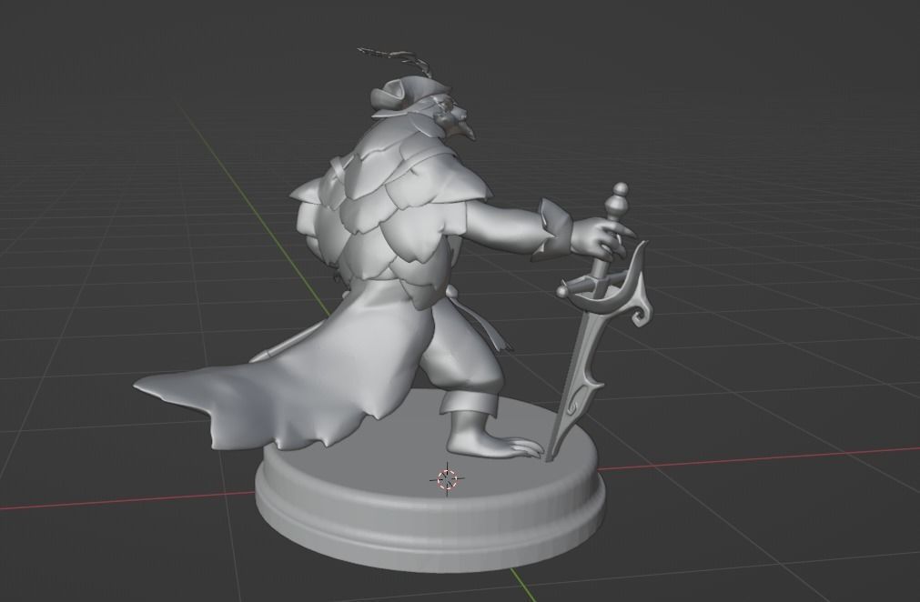 Pangolier Printable from Dota2 3D print model_6