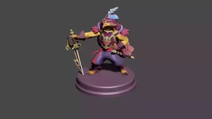 Pangolier Printable from Dota2