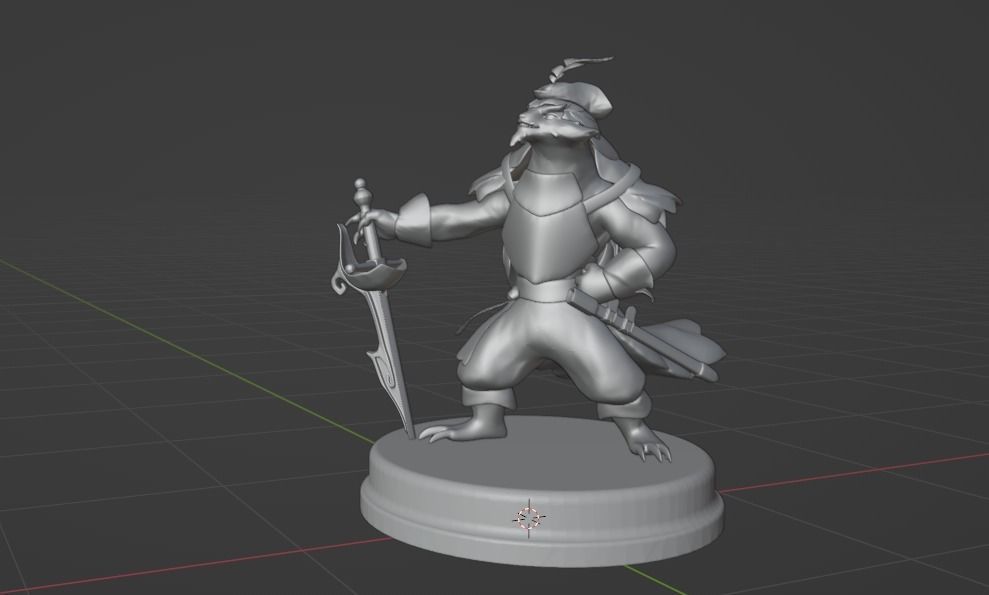 Pangolier Printable from Dota2 3D print model_5