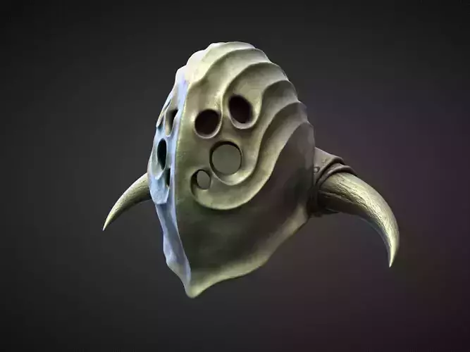 HELMET1 high and low poly
