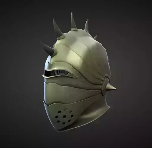 HELMET10 high and low poly