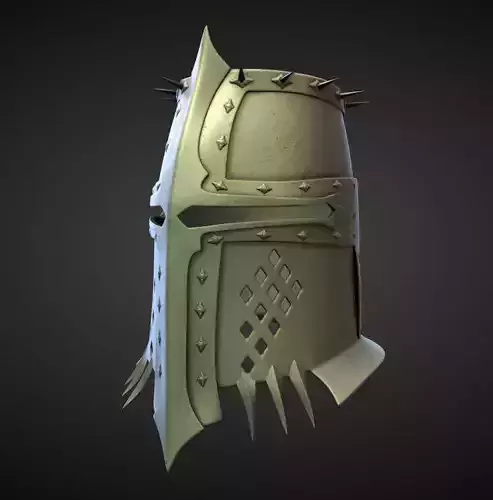 HELMET13 high and low poly