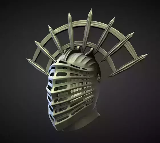 HELMET14 high and low poly