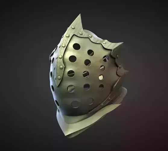 HELMET15 high and low poly