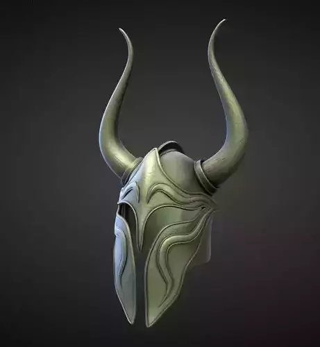 HELMET3 high and low poly Low-poly 3D model
