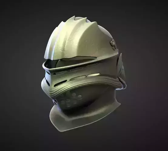 HELMET6 high and low poly