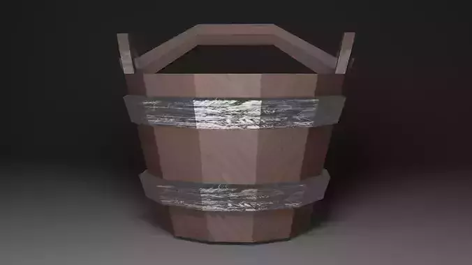 Bucket wooden