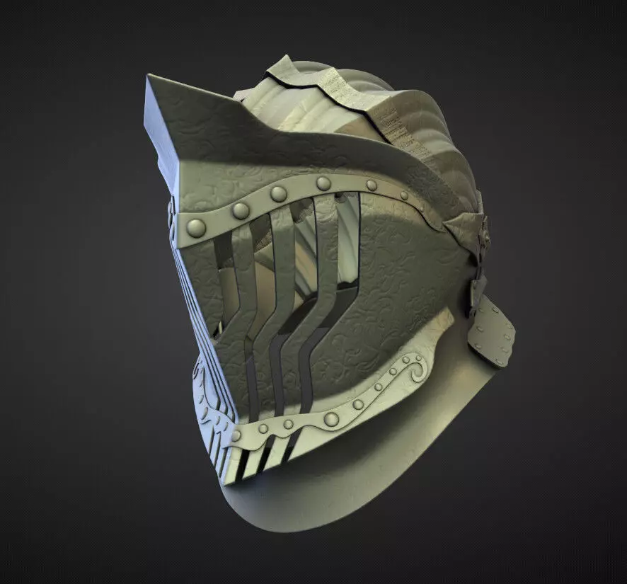 HELMET7 high and low poly Low-poly 3D model