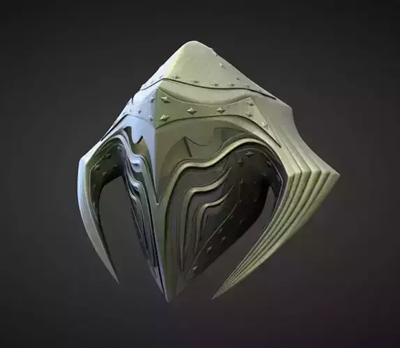 HELMET9 high and low poly
