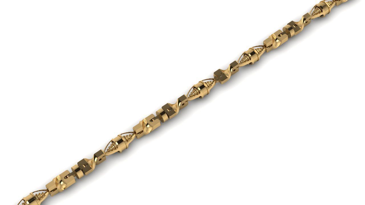 Eslabon para cadena chain link ESL0722002 3D print model_1