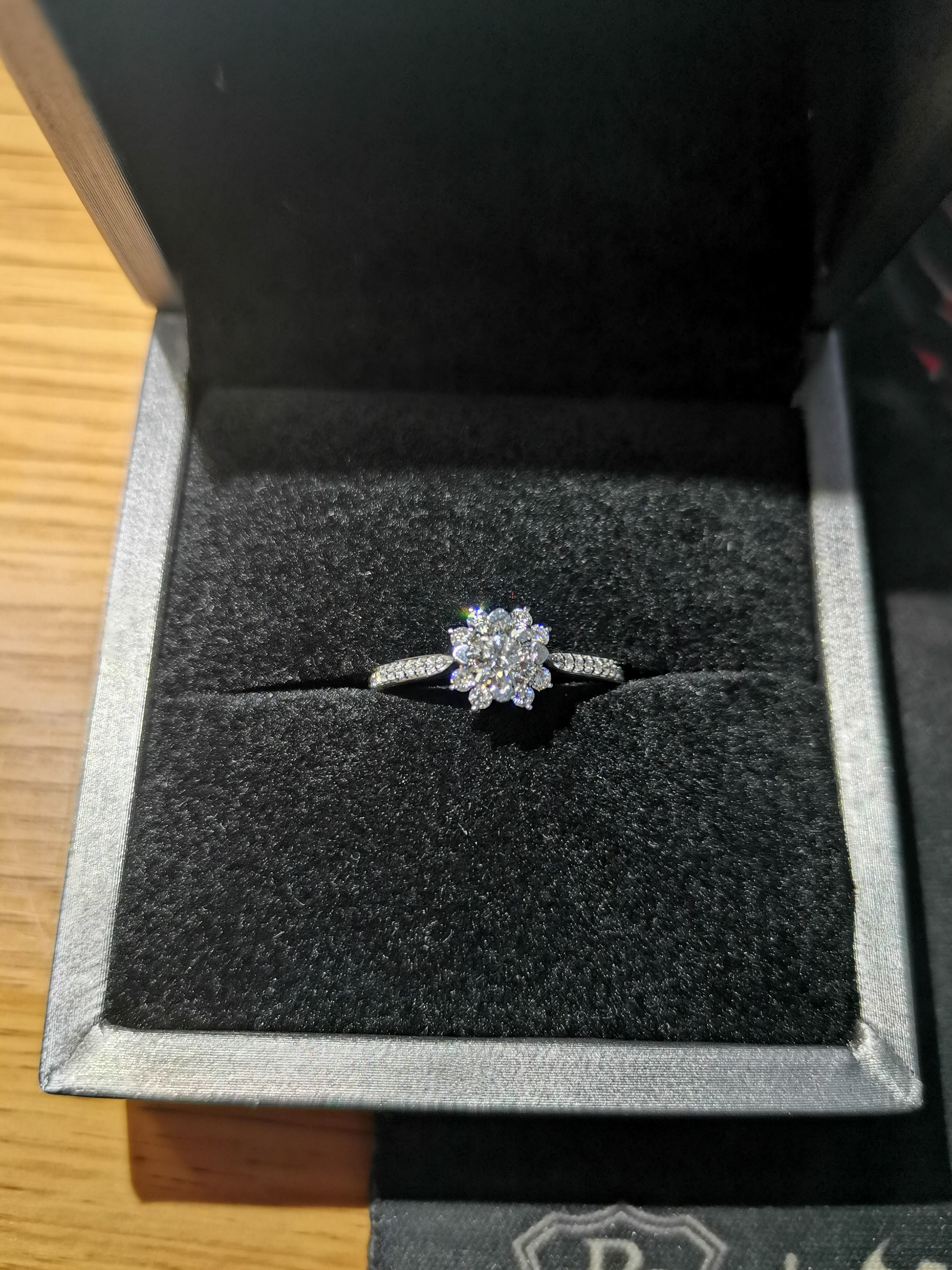 wedding ring for girl 3D model_2