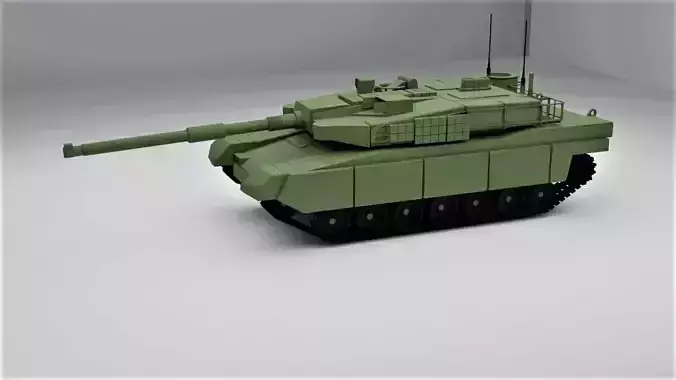 M1 A1 Abrams 3D model