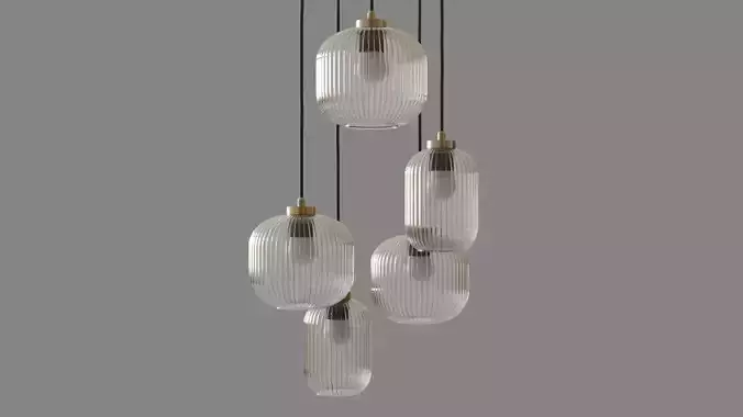 Briz - Pendant lamp 3D model
