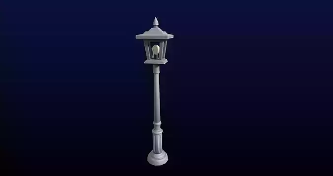 Park Lantern Game Asset