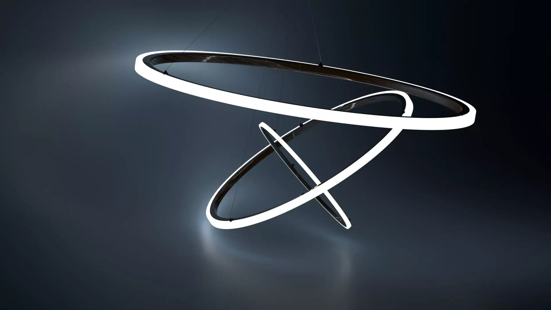 modern chandelier 3D model_0