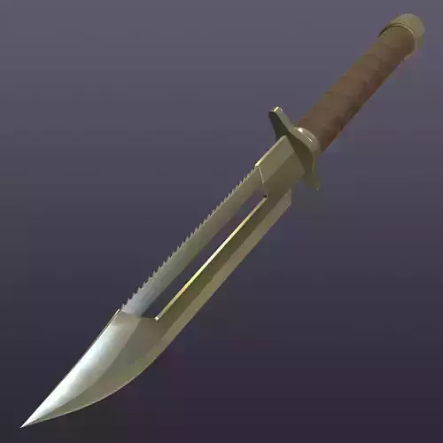Knife  Low-poly 3D model