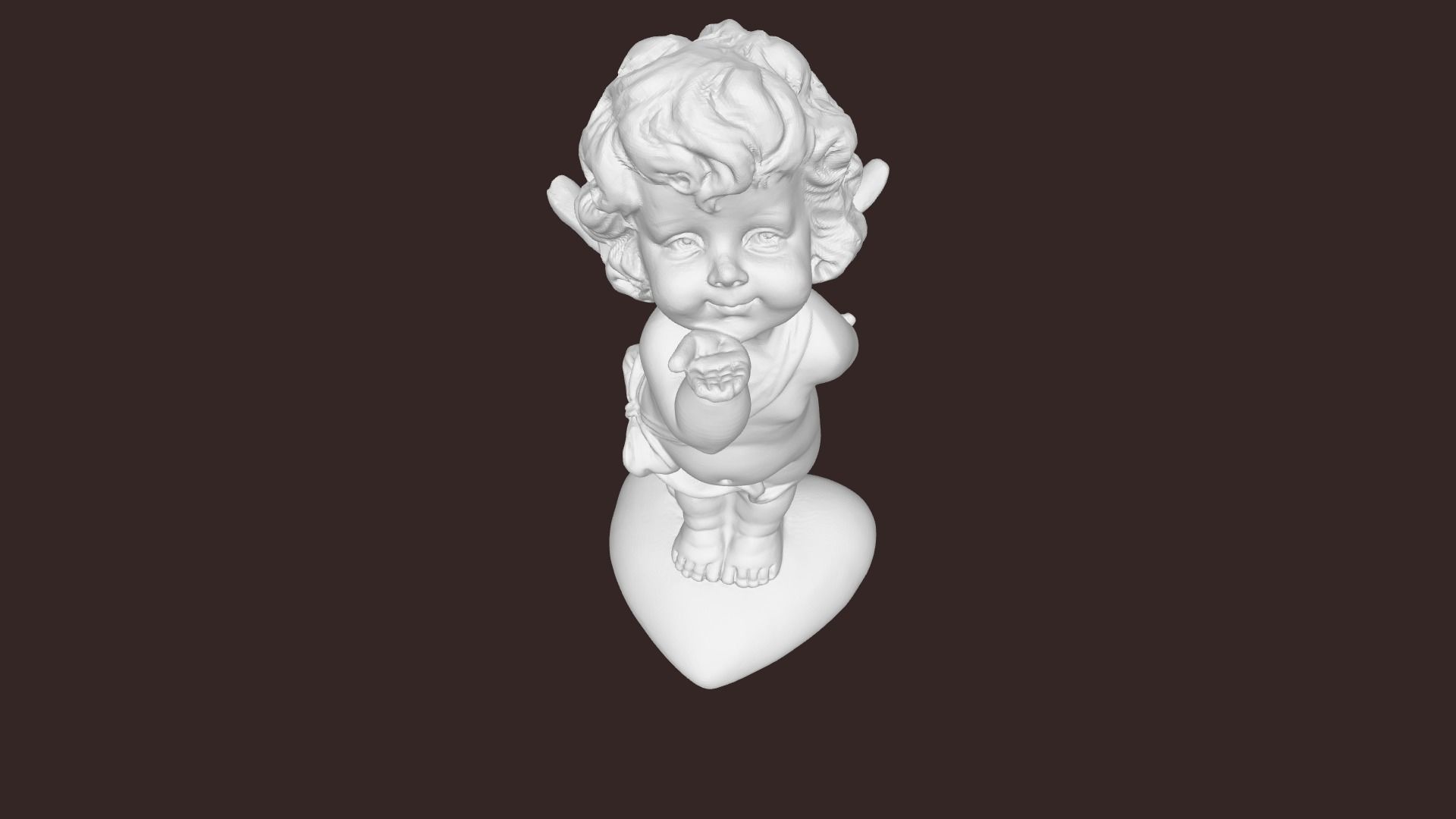 Amor Cupido 3D model 3D print model_3