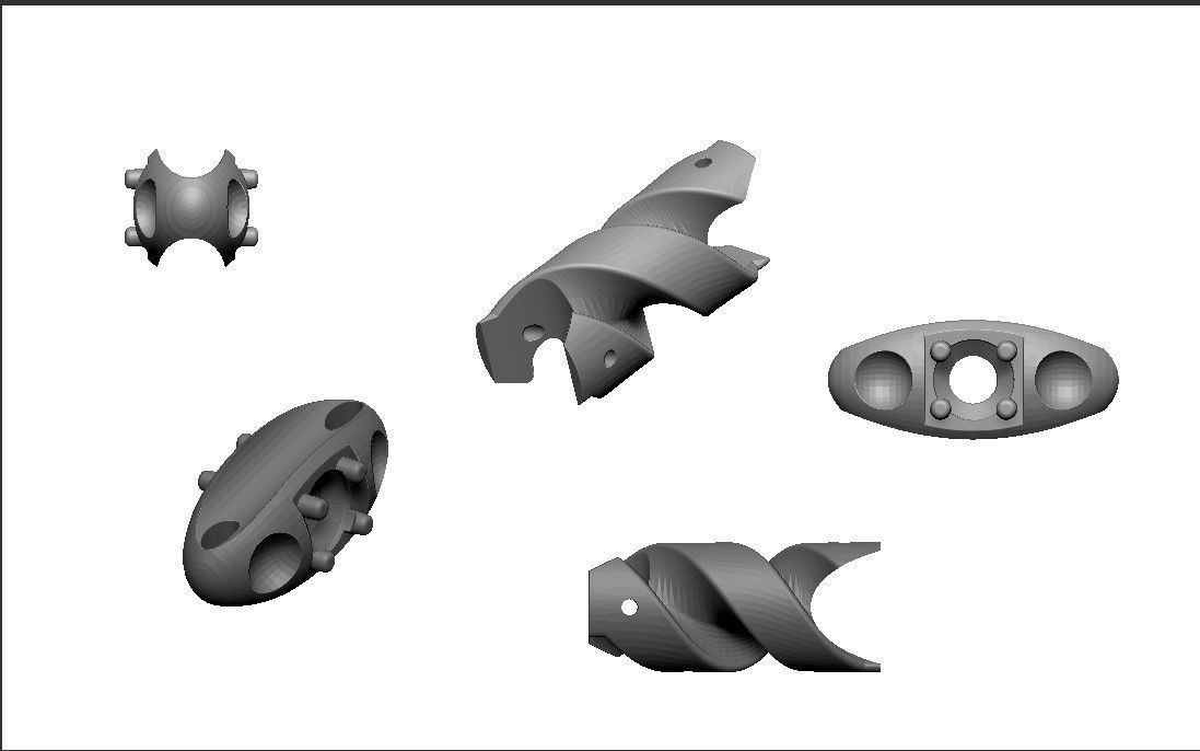 Eslabon para cadena chain link ESL0722003 3D print model_3
