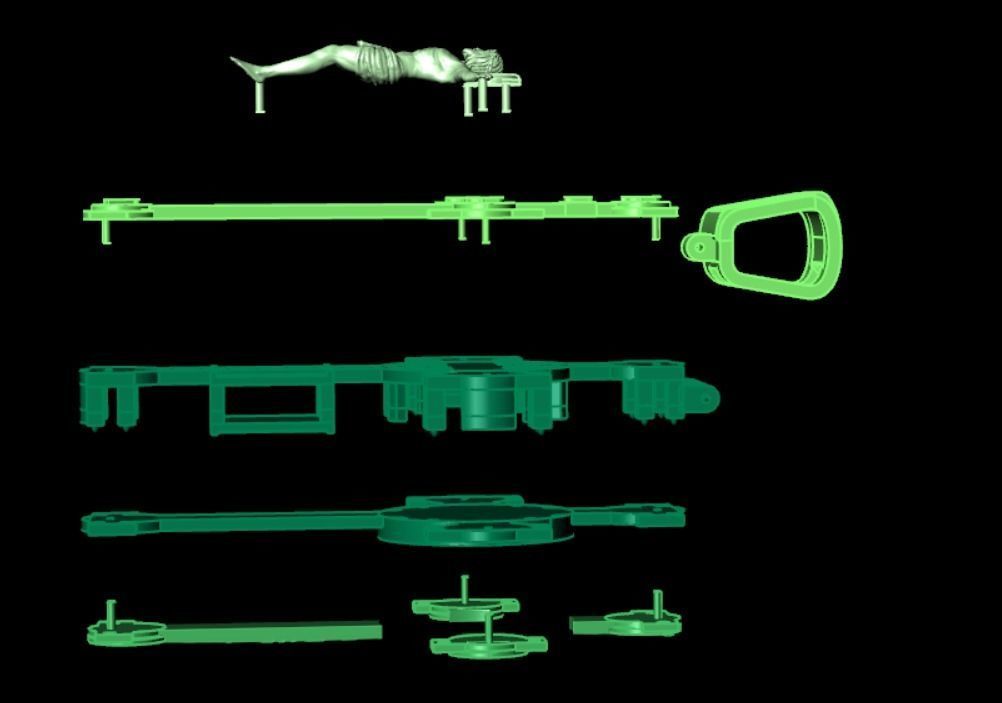 Pendant cross sk1 3D print model_12