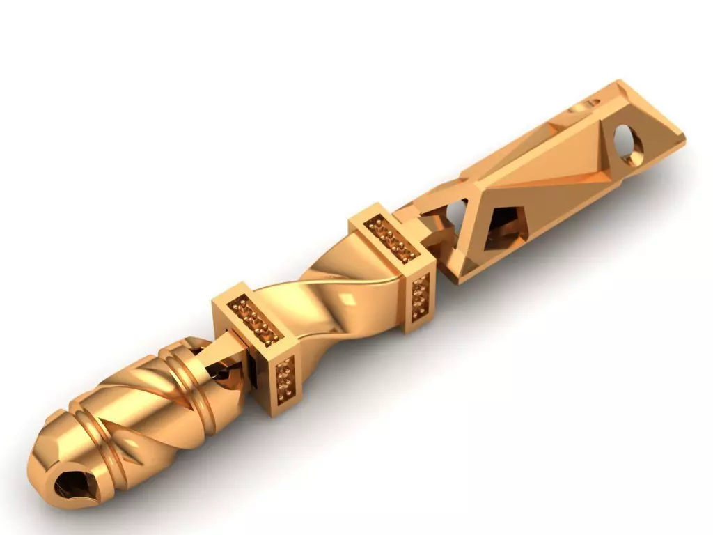 Eslabon para cadena chain link ESL0722004 3D print model_0