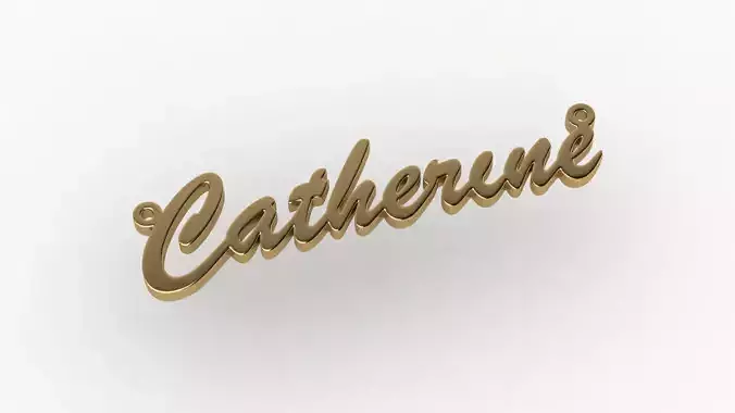 pendant Kateherine 3D print model