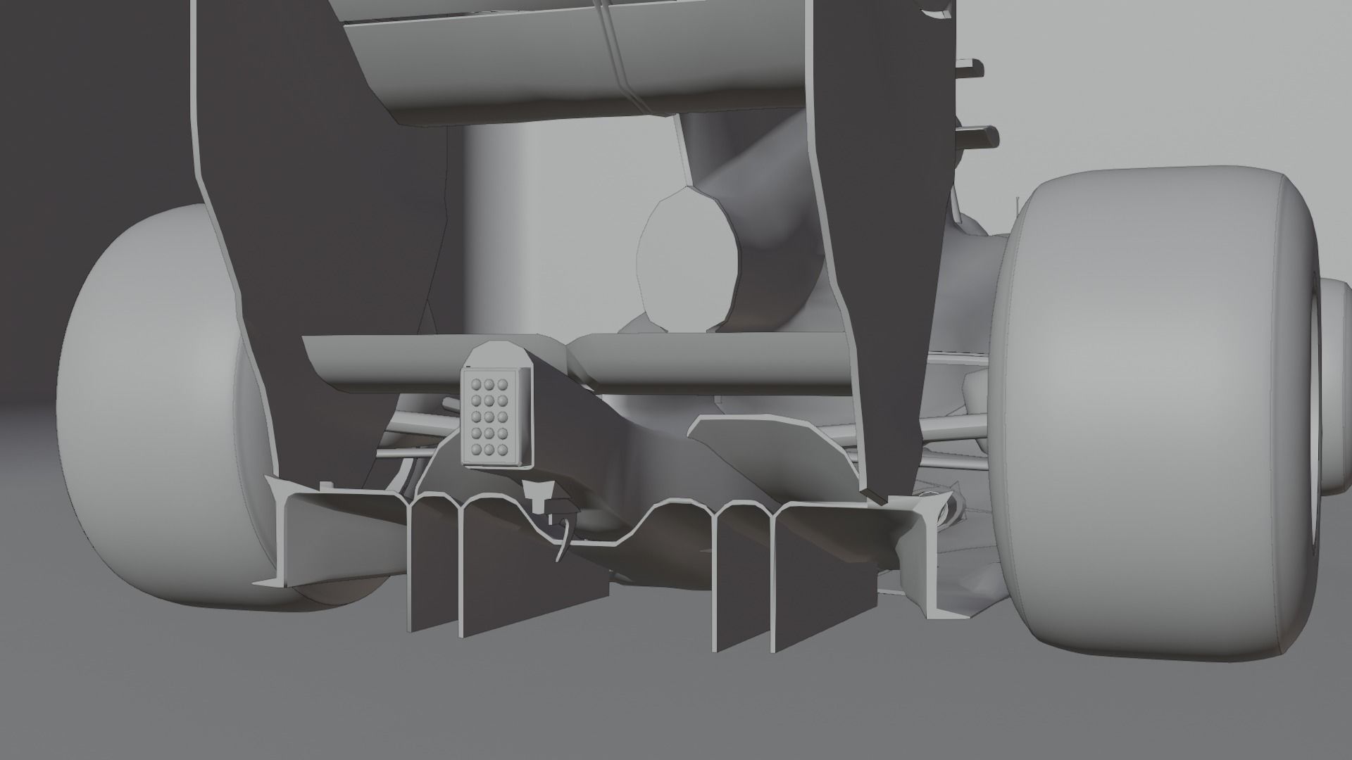 Red Bull RB6 2010 Low-poly 3D model_8