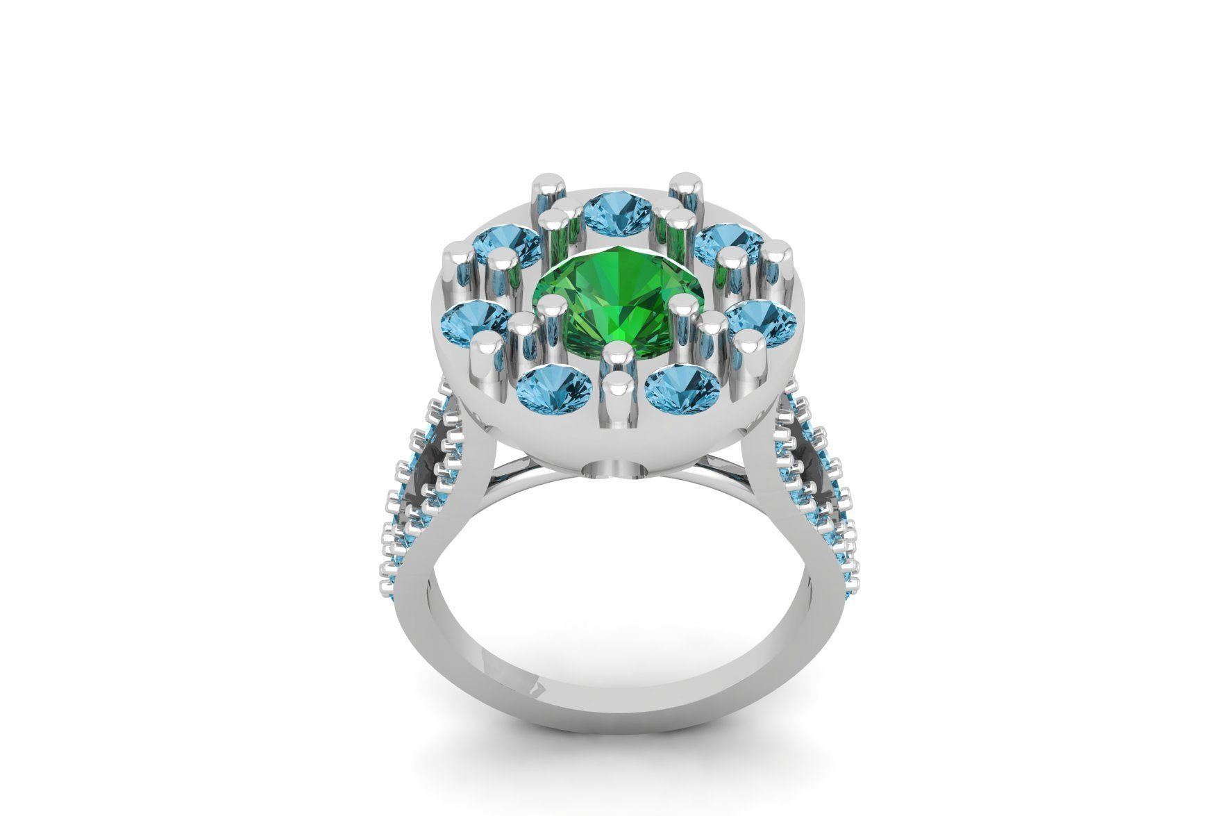 Halo Ring R 173 3D print model_1