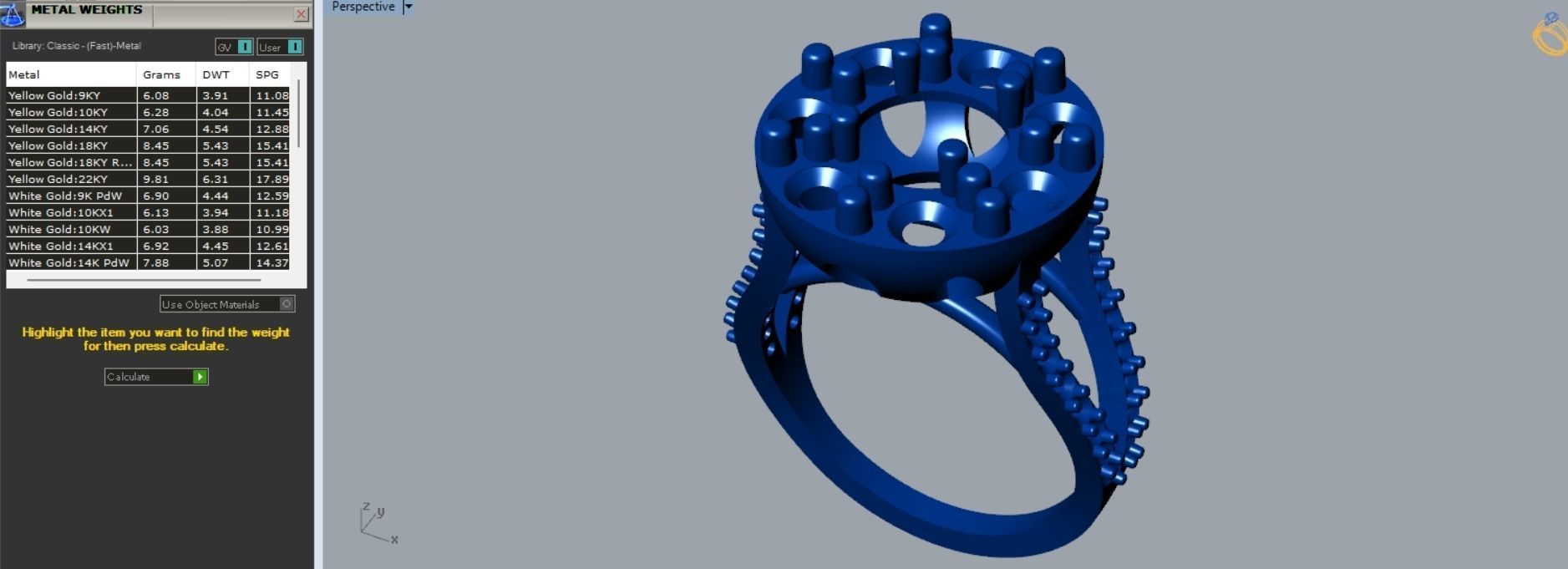 Halo Ring R 173 3D print model_4