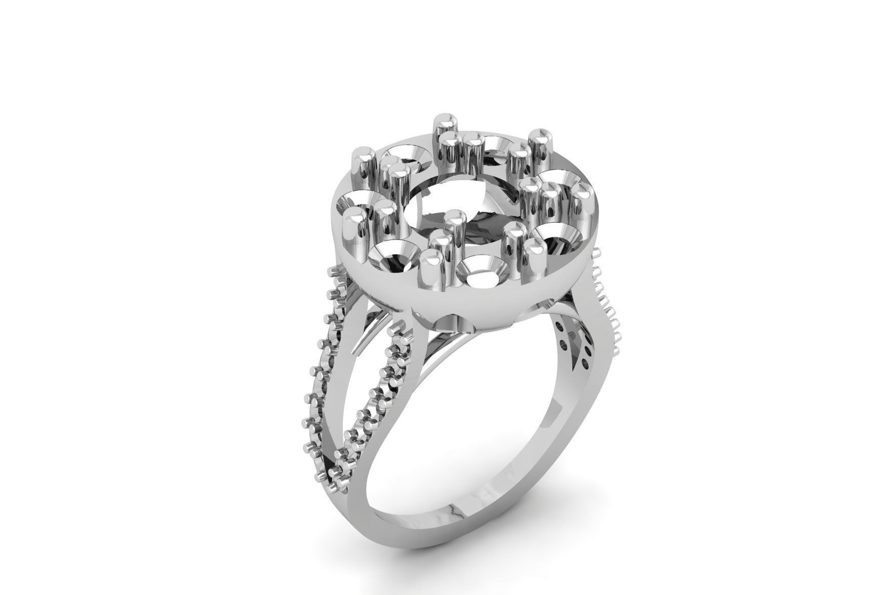 Halo Ring R 173 3D print model_2