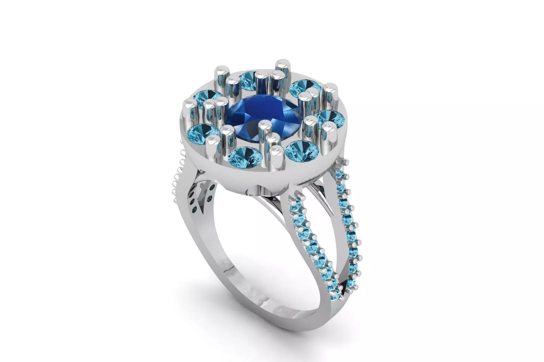 Halo Ring R 173 3D print model_0