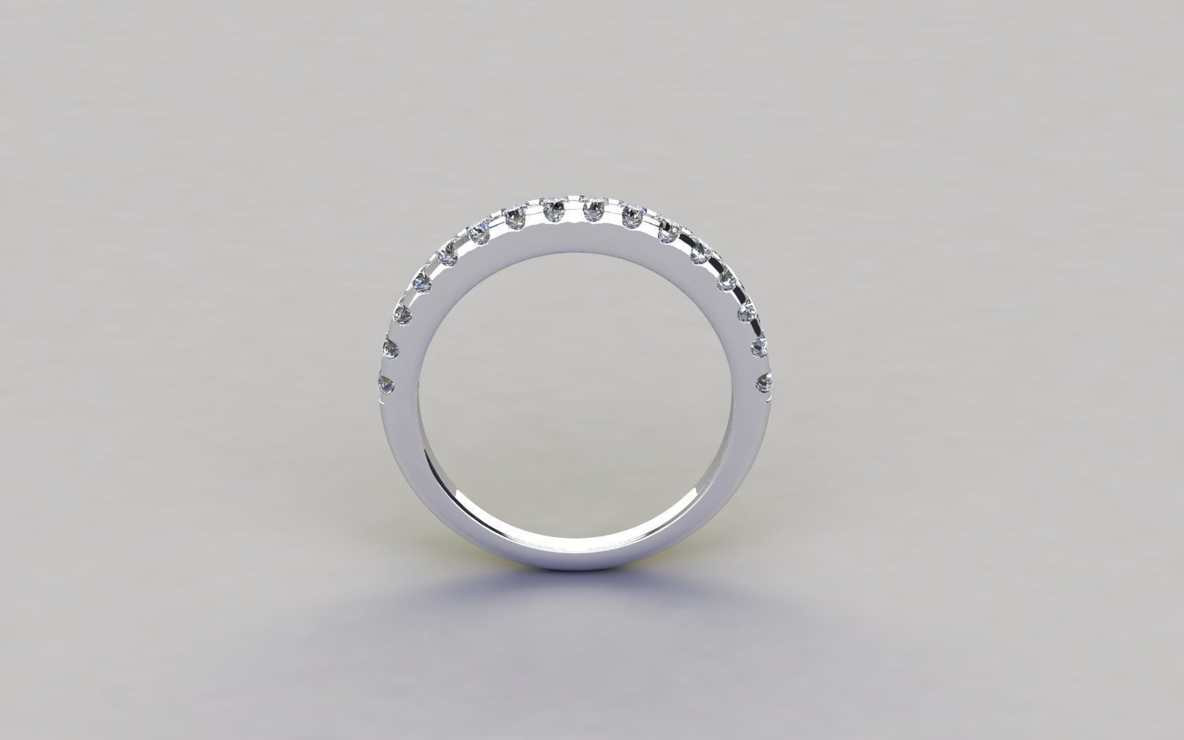 ring diamond 534 3D print model_1