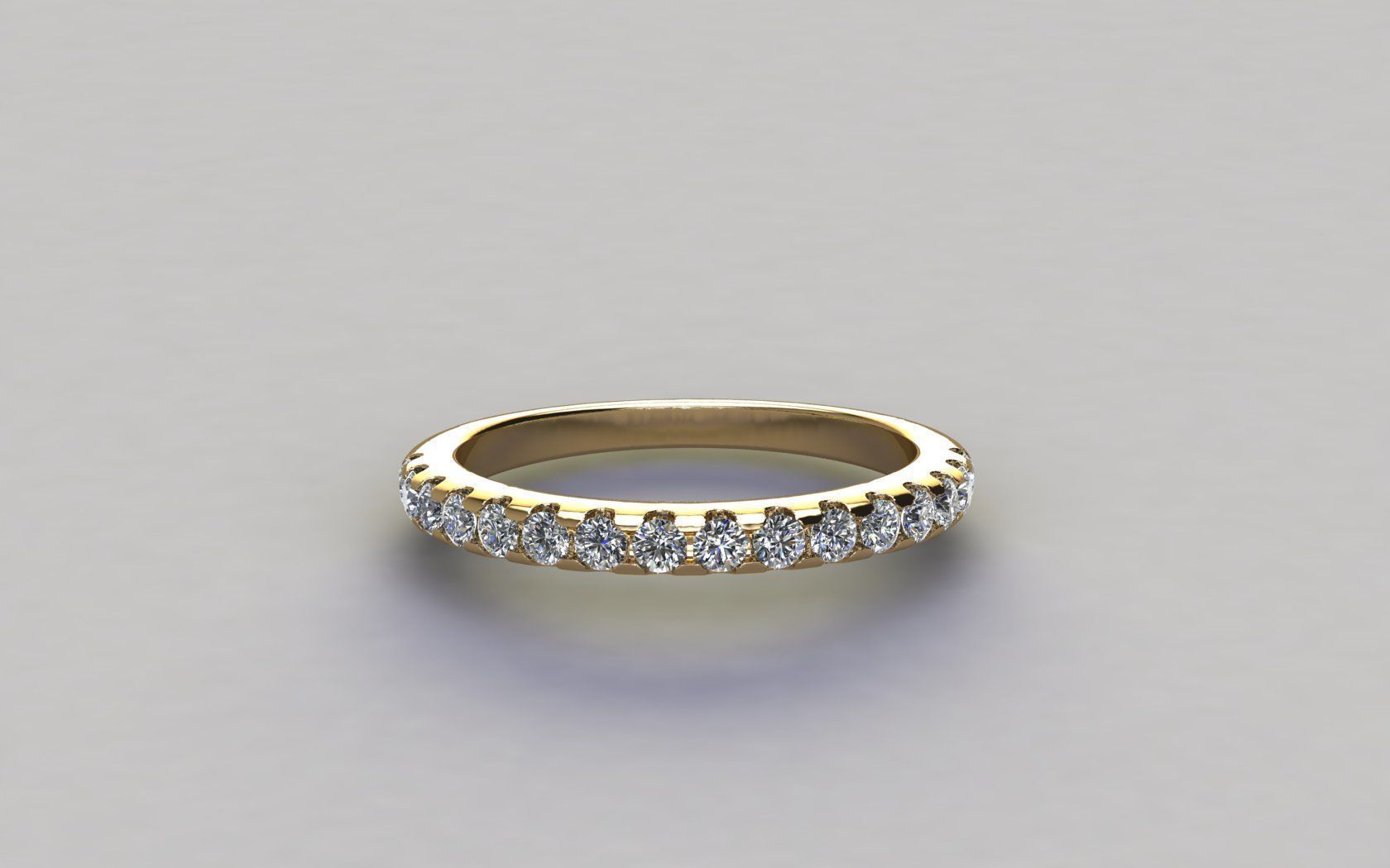 ring diamond 534 3D print model_4