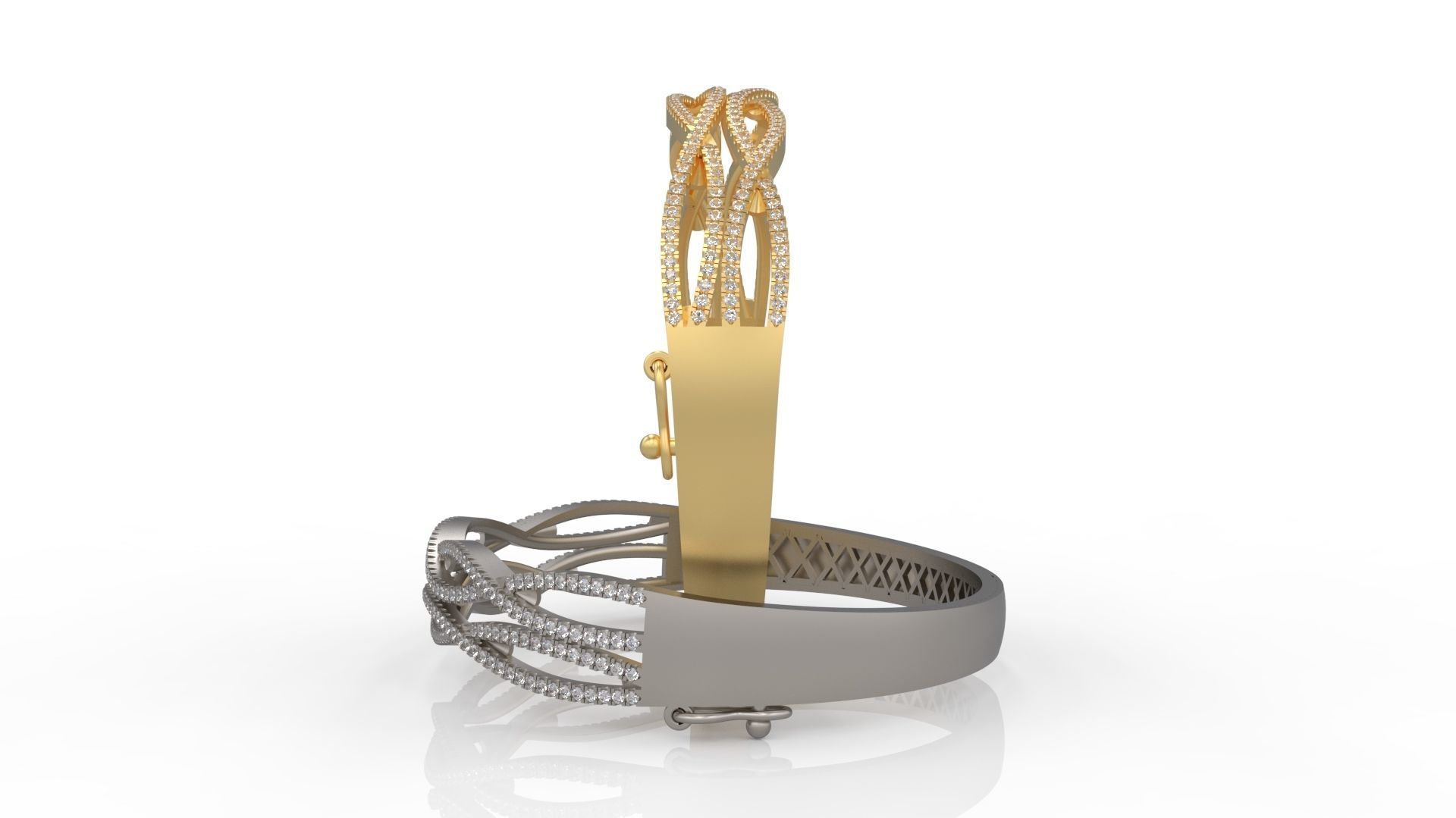 Bracelet 011 3D print model_1