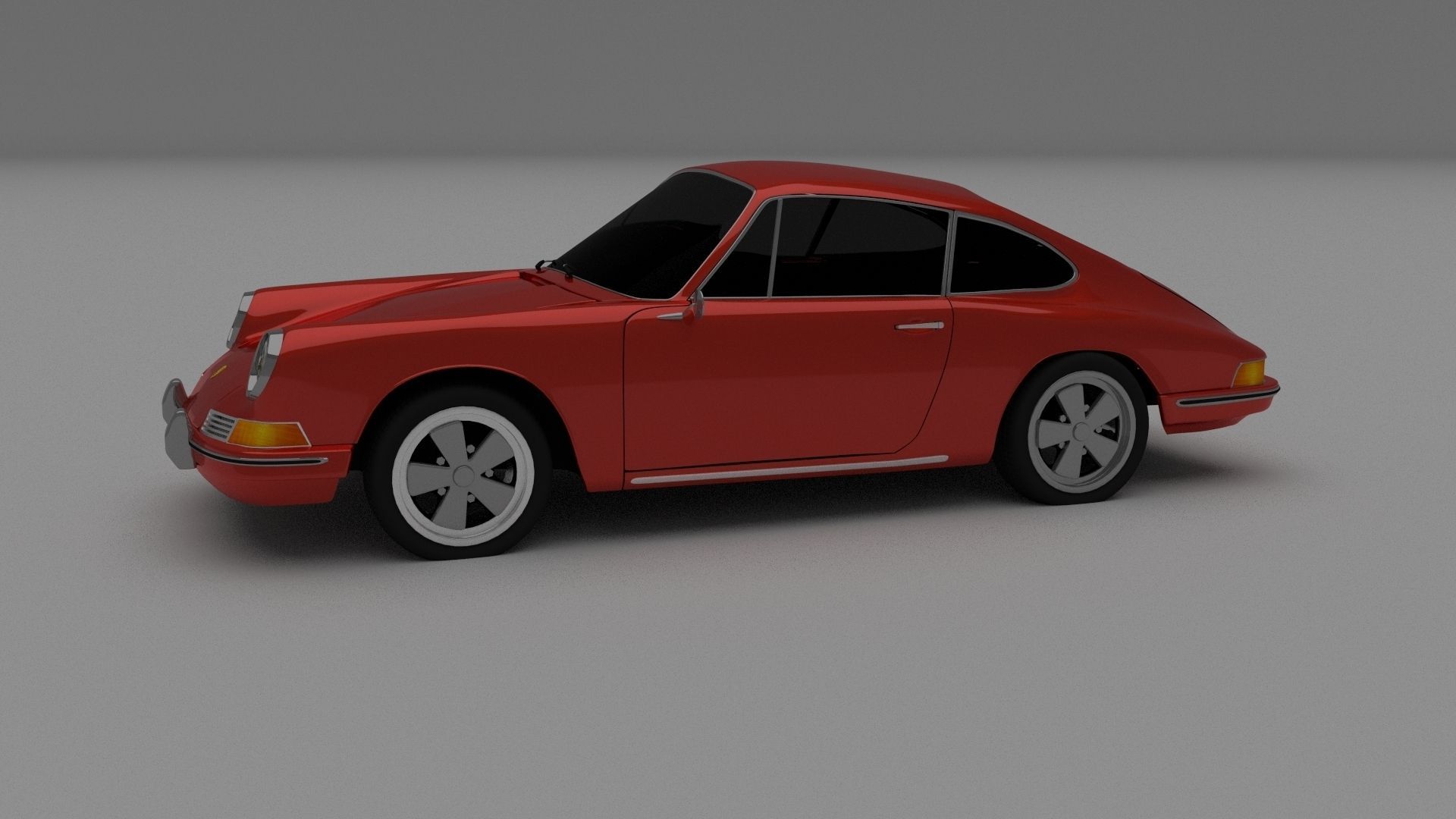 1965 Porsche 911 HDRI 3D model_25