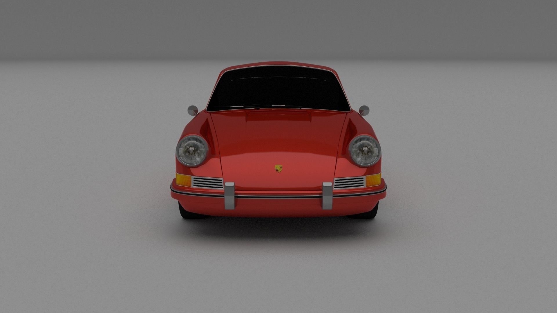 1965 Porsche 911 HDRI 3D model_23