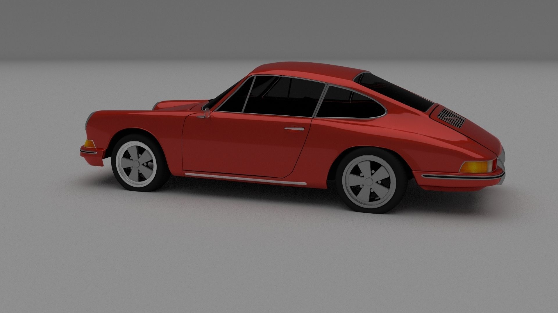 1965 Porsche 911 HDRI 3D model_28