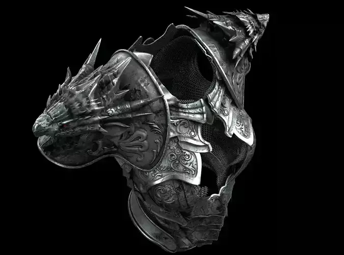 Dragon girl body armor