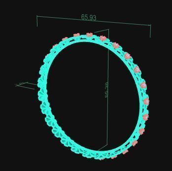 Bracelet 042 3D print model_7